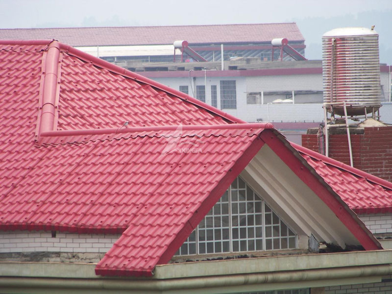 新型屋面建材昆明合成樹脂瓦，傳統建筑用瓦的傳承替代建筑材料